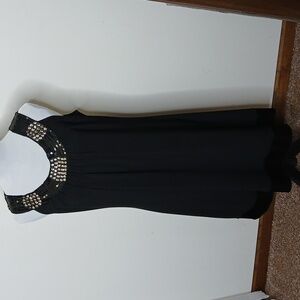 Taboo black sequined midi dress size XL